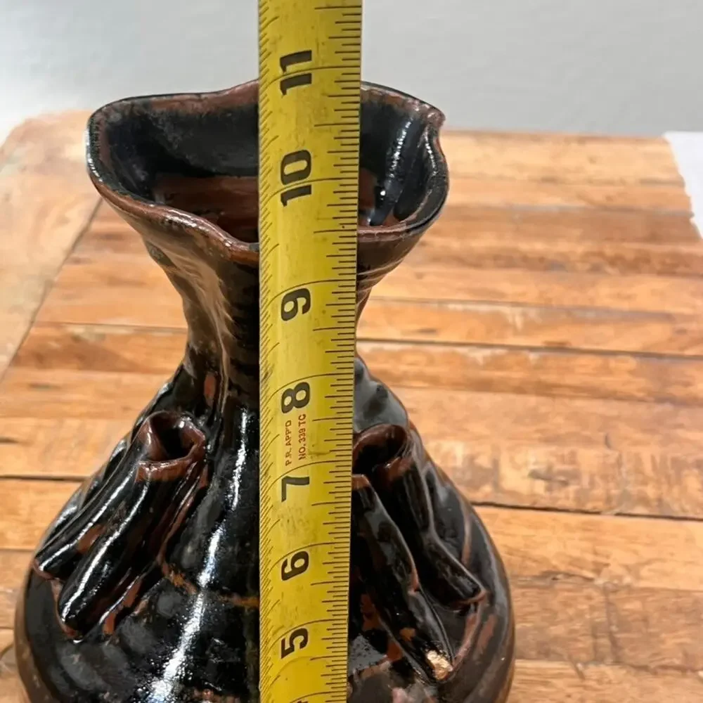 Studio Art Pottery Vase 9.5